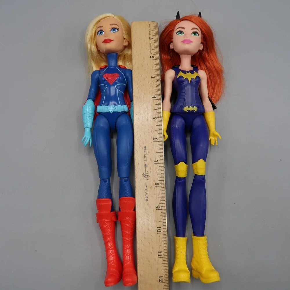 Mattel DC Comics Super Hero Girls Supergirl & Batgirl Doll 12